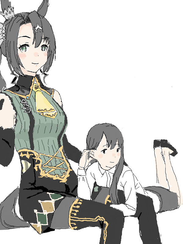 「」|面相棒のイラスト
