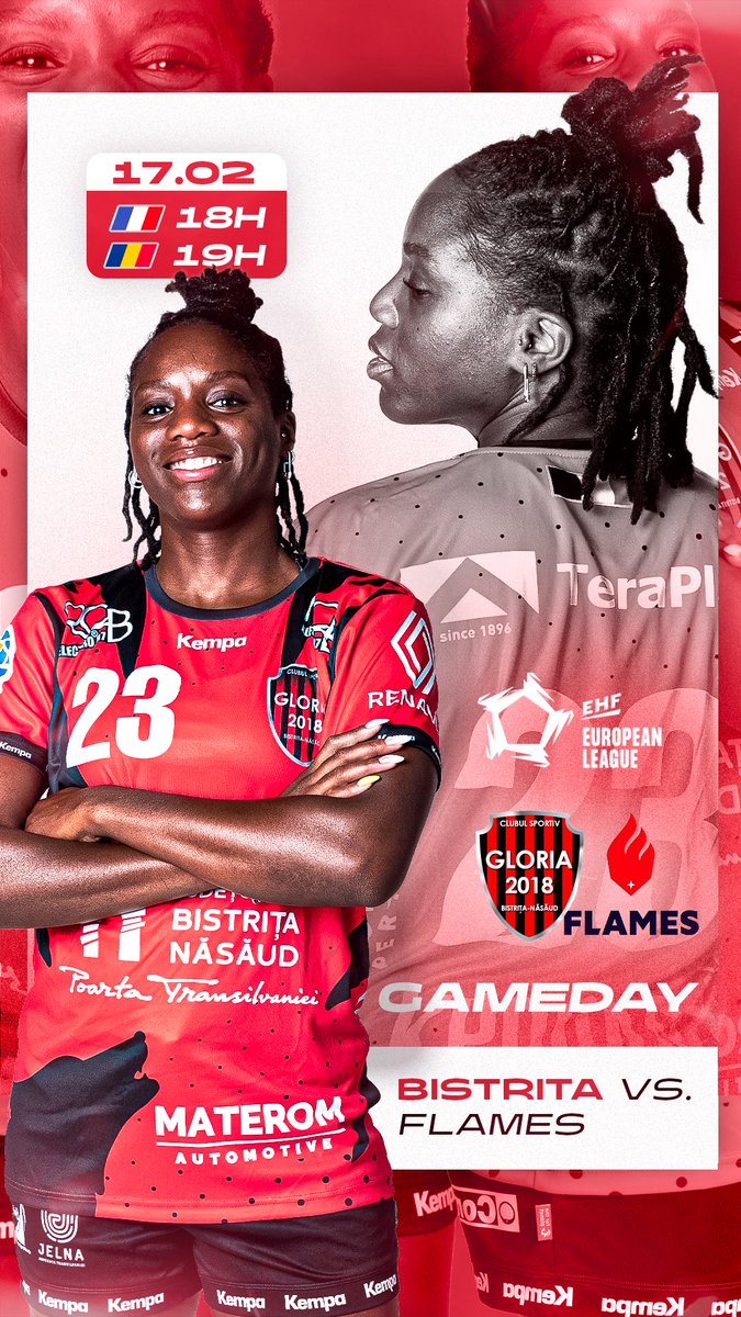 🔥GAMEDAY🔥

🏆 <a href="/ehfel_official/">EHF European League</a> 
🏠🆚 Bensheim-Auerbach 
⌚️ 18h00 🇫🇷 - 19h00 🇷🇴

Handbal • CS Gloria 2018 Bistrița-Năsăud 🔴⚫️