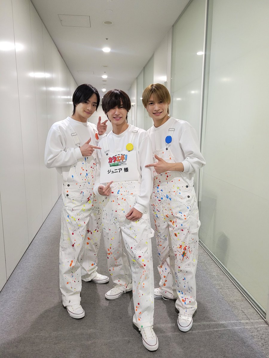 本日の🚞🖍 #カクエキフォト 📷 #ジュニア #HiHiJets #美少年 #Lil