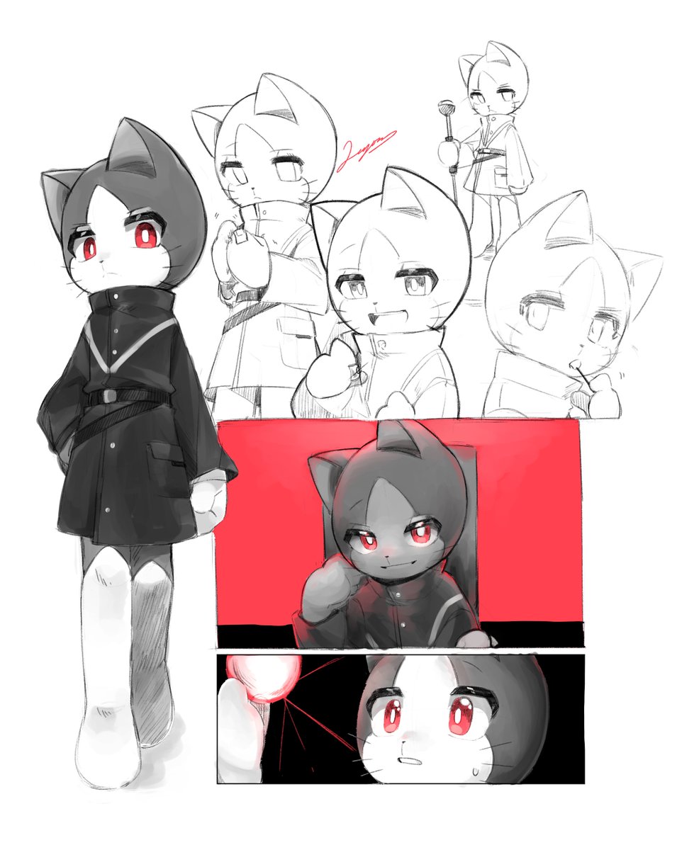 어딘가 쎄한 고양이(but 말랑함)