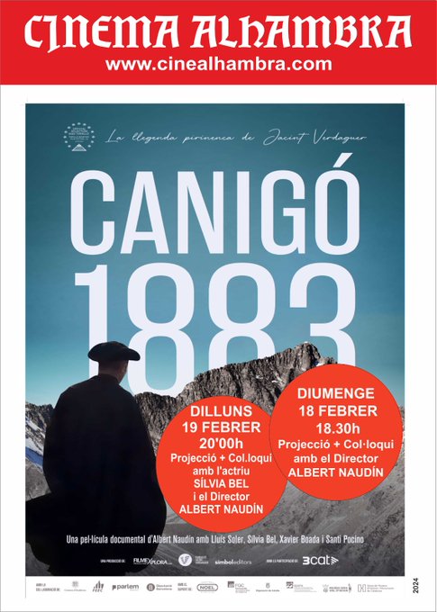 catreligio's tweet photo. AGENDA | Avui diumenge 18 - 3
✅ 18h #SentLaCreu: Pierbatista Pizzaballa @sagradafamilia
✅ 18:30h Canigó 1883 #Verdaguer #LaGarriga @CineAlhambra
✅ 19h Iconografia de l’Església de #Tivenys: Robert Griñó
✅ 19h Concert orgue Bernat Bailbé
+ info https://t.co/cH33kGGJ1n https://t.co/4QI4HZwdTu