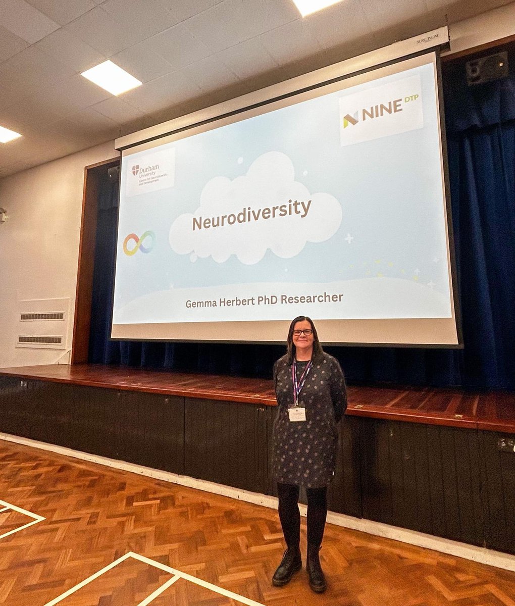 One of my biggest fears entering the PhD was presenting. Over the last 2 weeks I’ve presented at 2 events and delivered 5 neurodiversity assemblies. Grateful for the opportunity to share my passions and for personal development . Thank you @teesdaleschool @DurhamDevDis