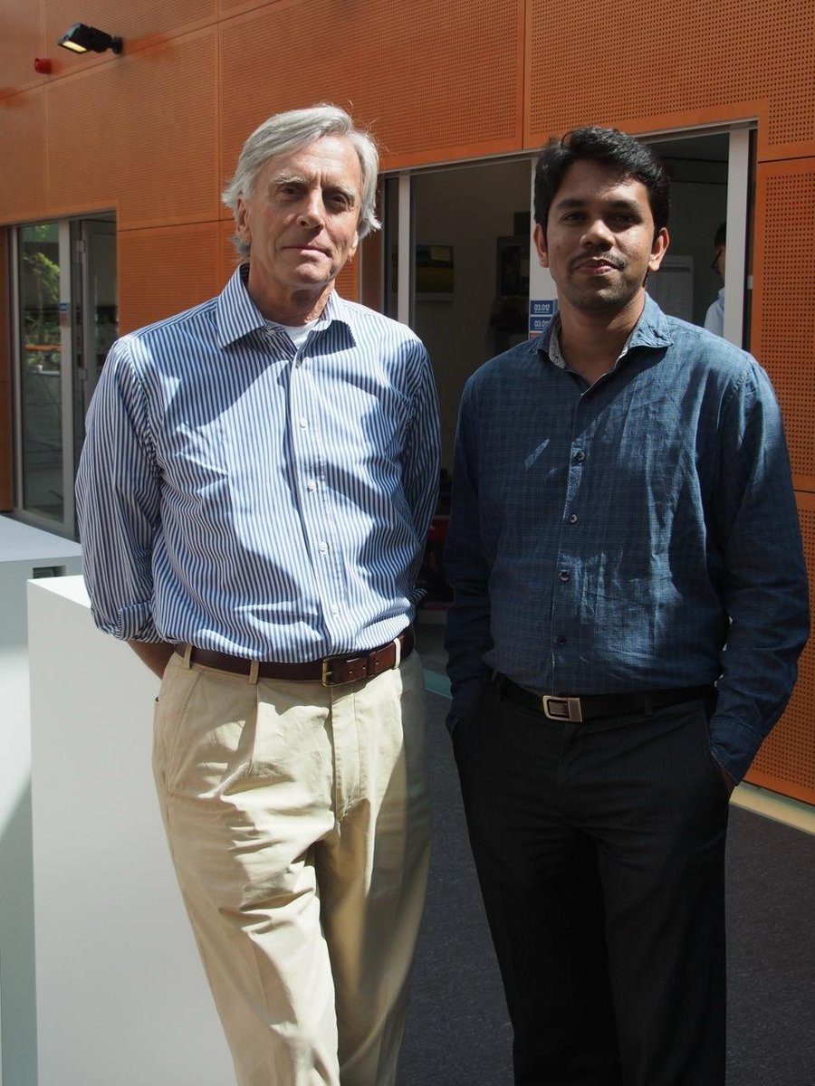 Shaji_Varghese's tweet photo. I'm deeply saddened by Prof Roeland Nolte's passing, who was both a mentor and friend. https://t.co/TxtFtdywcs