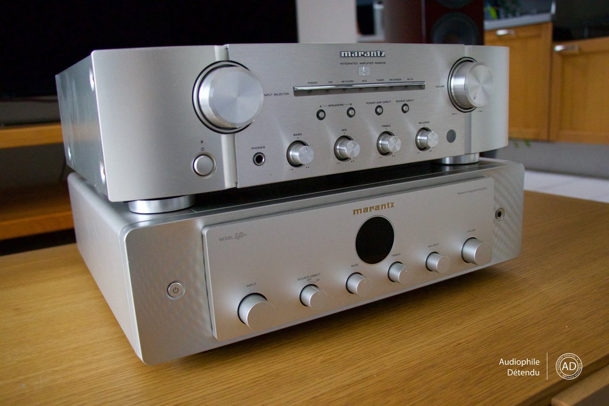 audiophile_d's tweet photo. Marantz MODEL 40n et son aîné Marantz PM8005 ►🎵🥹
https://t.co/X5xBP0Xkpr
#marantzmodel40n #marantz #marantz70th #marantzpm8005 #ampliconnecté #testhifi #amplificateurhifi #marantzmodel30 #marantzkiruby #marantzmodel50 #audiophile #ampli #audiophile_d @MarantzOfficial https://t.co/mWFXCDfL3F