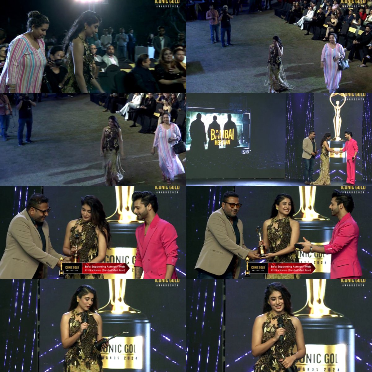 Moments from #IconicGoldAwards2024

@Kritika_Kamra ♡