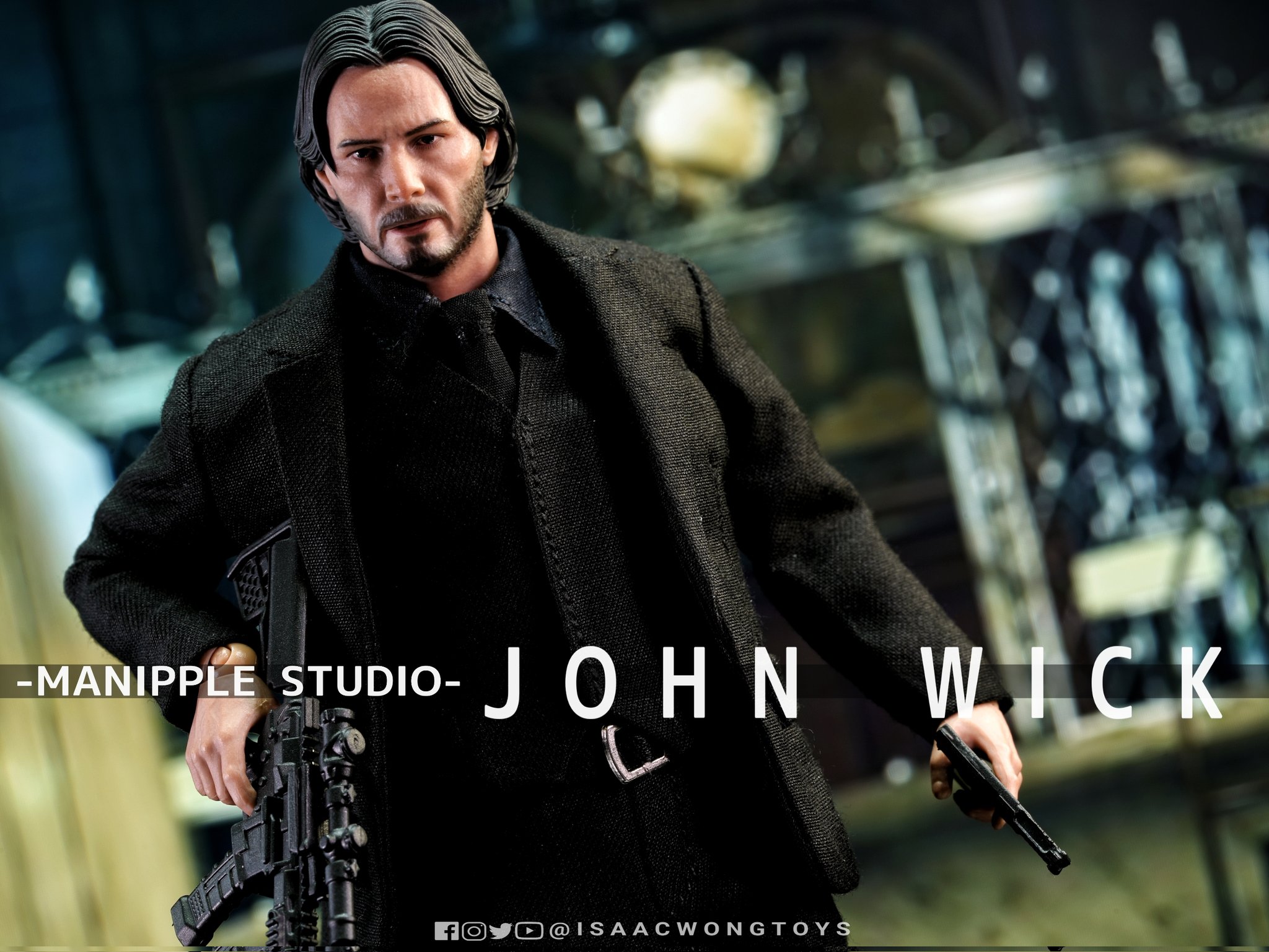 【美品】John Wick 閃回 Studio 1/12サイズ＋特典付き 美品】John Wick 閃回 Studio 1/12サイズ＋特典付き 閃回工作