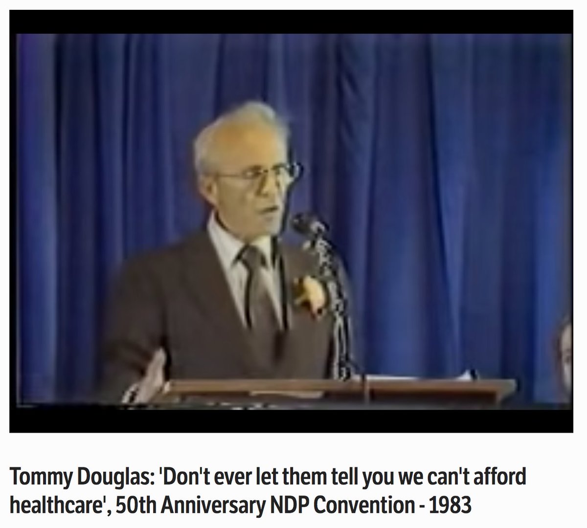 🙏@JessicaBellTO 'Everyone should get access to good public health care based on need, not on how much you earn, where you live, the colour of your skin, or how old you are.' Reminder of the best four minutes ever. speakola.com/political/tomm…