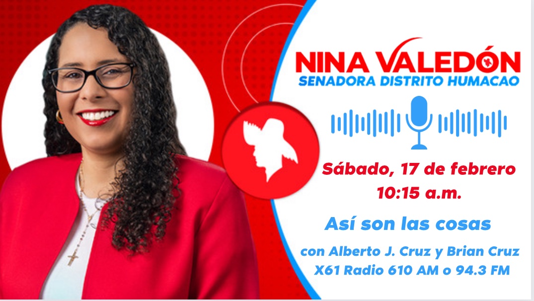 Escúchame en breve a las 10:15 a.m. en “Asi son las cosas” con Alberto J Cruz y Brian Cruz en X61 Radio 610 AM o 94.3 FM.

x61radio.com/#EscuchanosEnV…  (x61radio.com/#EscuchanosEnV…)