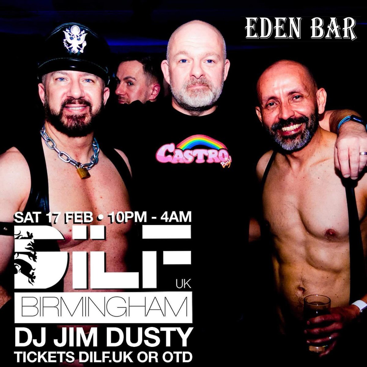 Tonight at Eden! Tickets: dilf.uk or on the door. <a href="/dilfuk/">DILFUK</a>