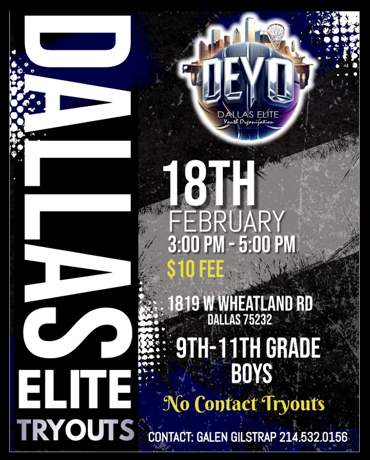 Tomorrow. 3-5. No contact workout!