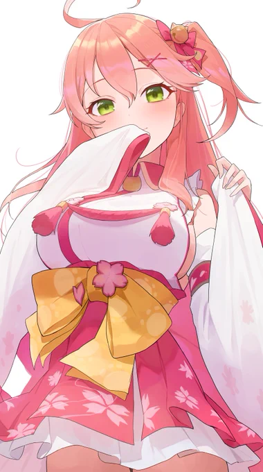みこち#ホロライブ #miko_Art 