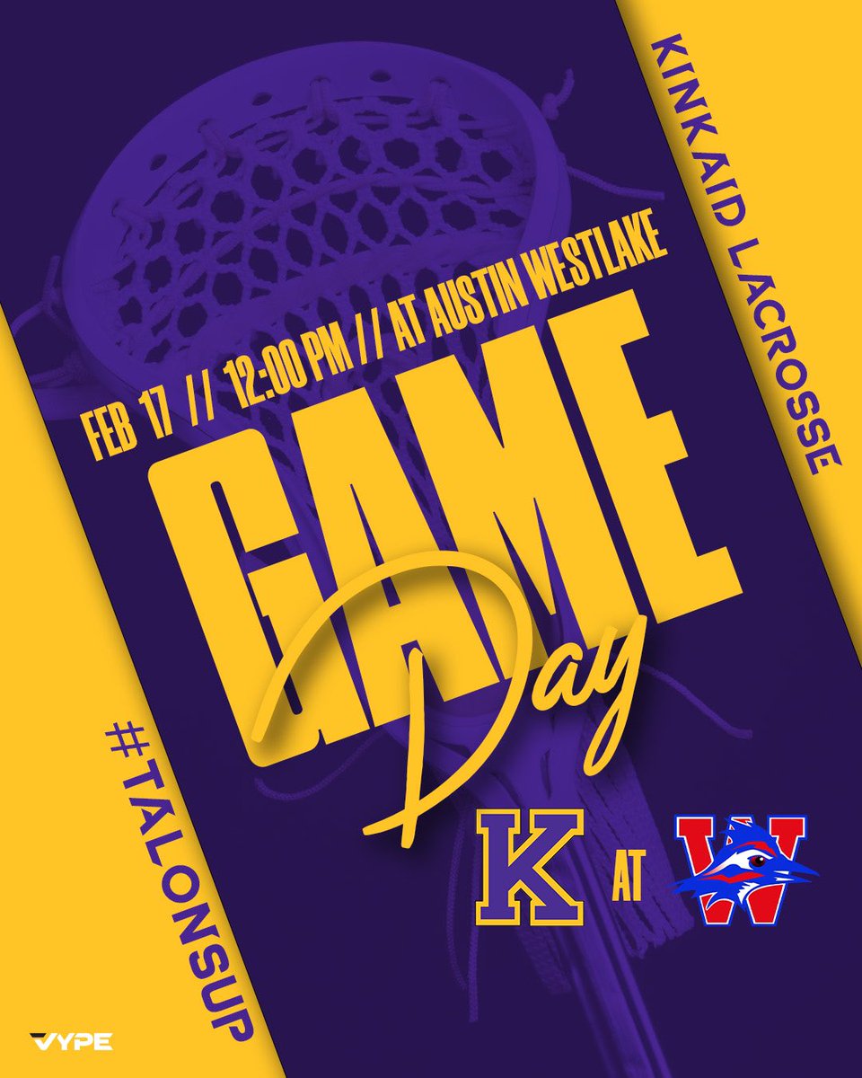 Boys’ Lacrosse is back on the field today as they travel and take on Austin Westlake. Good luck Falcons! #TalonsUp #KinkaidLacrosse #WhereYouBelong