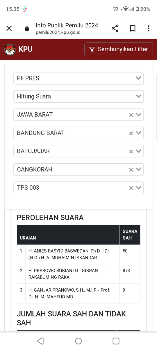DSupriansidi's tweet photo. @AbdulRachimmks Tolong di cek, aku menemukan 4 penggelembungan suara di satu kelurahan 🙏 https://t.co/L39Gm0lXmH