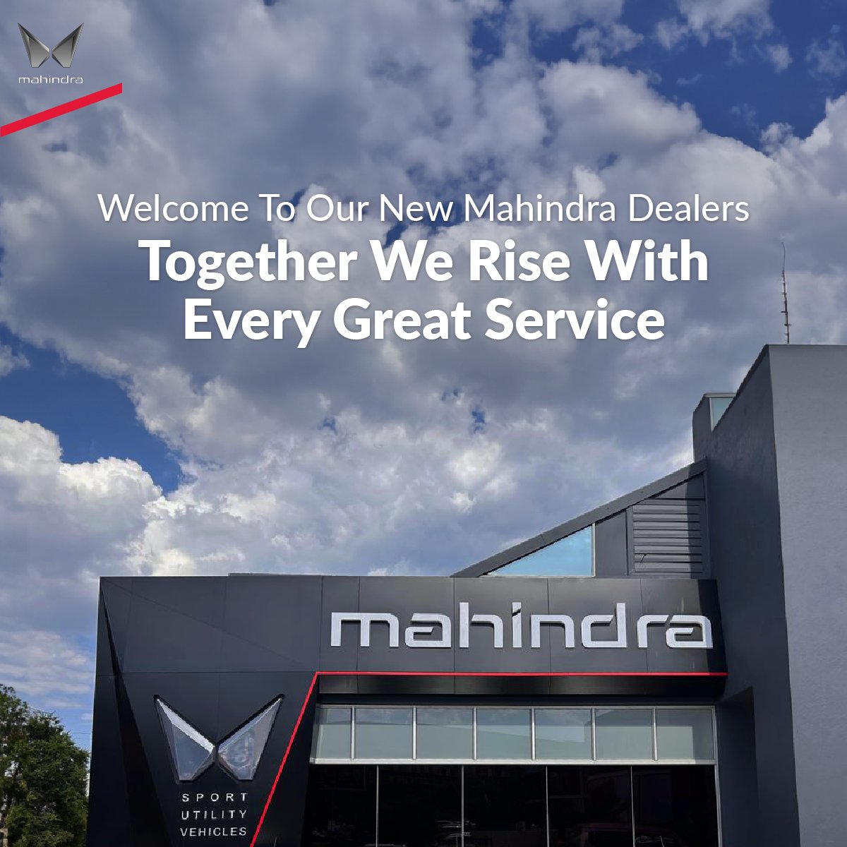 Mahindra_SA's tweet image. We're thrilled to expand the Mahindra SA network with our newest dealers, Mahindra East London, Mahindra King Williamstown and Mahindra Humansdorp. Together, we're committed to bringing you closer to exceptional service and great value. 

shorturl.at/tzHM5

#MahindraSA