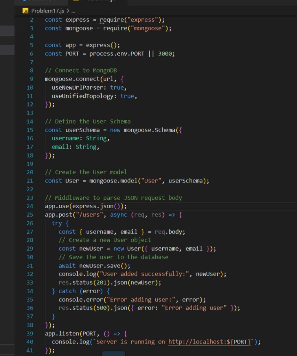 abhi_y_97's tweet photo. Hello everyone! Just completed Day 17 of the 30 Days Node.js Challenge by Scaler. Join the challenge to learn new things: https://t.co/PL4uDhZpmf #30DaysOfNodejs #scalerdiscord #Scalertopic https://t.co/yeQqfCjpY1