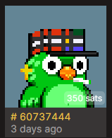 holehighGC's tweet photo. @ordinaleggs done left me a little surprise in my wallet. Thanks again for this Slime Clucker. CLUCK CLUCK mother truckers. #foreverpfp https://t.co/sBhAsE0QMu