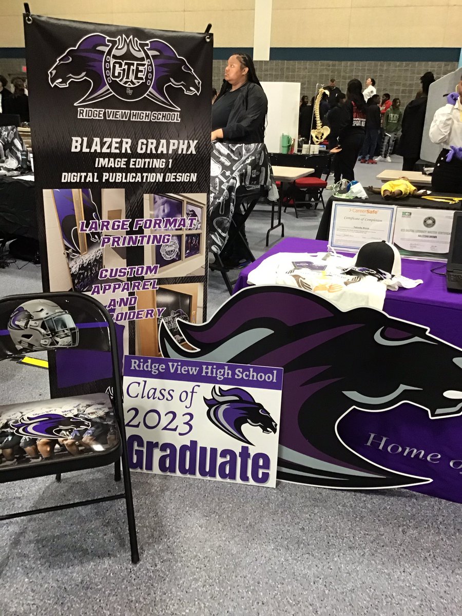 Ridge View CTE Blazers tweet media