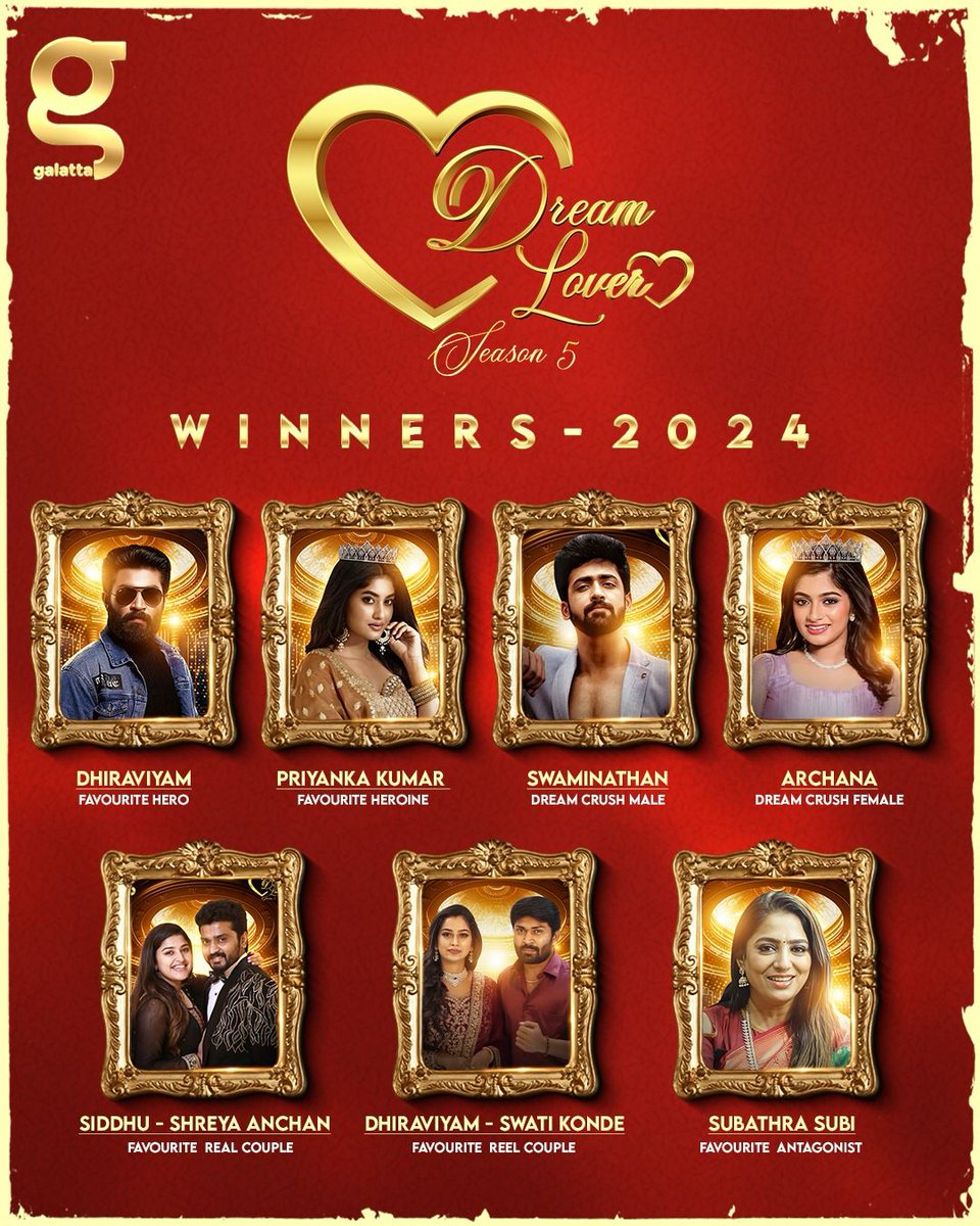 Dream crush winner archana 👑👑👑