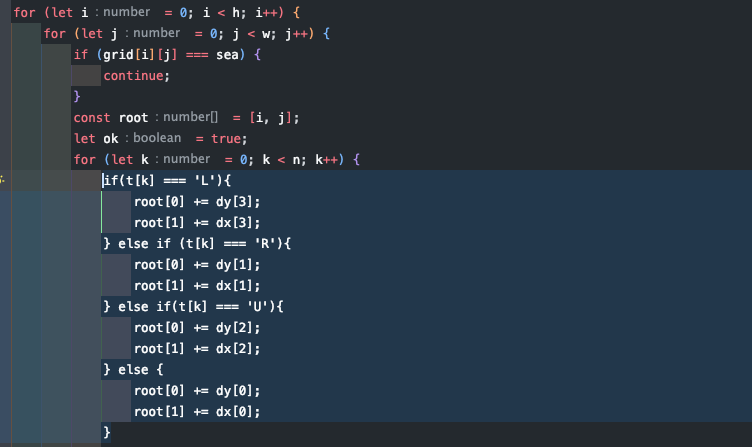 mctrcode's tweet photo. 頭悪過ぎてわかってないんですが、C問題なんで左がTLEで右がTLEにならないんだ？？（Typescript）

#ABC341 https://t.co/auXxogAoal