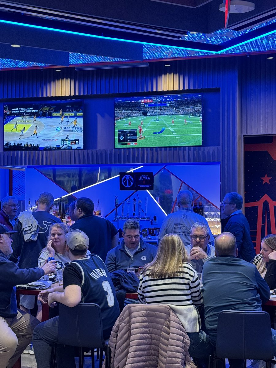 FaithTechGuy's tweet photo. Had a great time at @DistrictEDC for the 2nd @EAMaddenNFL 24 Tournament sponsored by @USMC . I had to help run the tournament but my guys @Phiask0 and @king_fuyoshi held it down in the broadcast booth. We had a full 32-man bracket and the Madden scene continues to grow. Thanks to those that came out. See you next time.