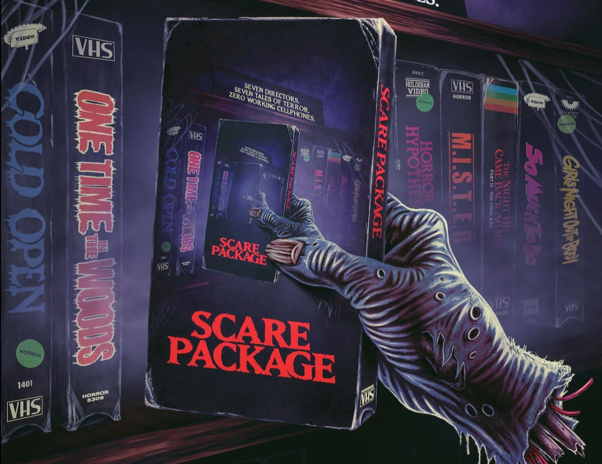 #FirstTime watching Scare Package 2019 features a series of horror shorts. Hosted by Joe Bob Briggs Via Shudder  #ScarePackage  #Shudder  #JoeBobDriveIn #MutantFam #HorrorMovies #HorrorCommunity #Horror #Horror365Challenge