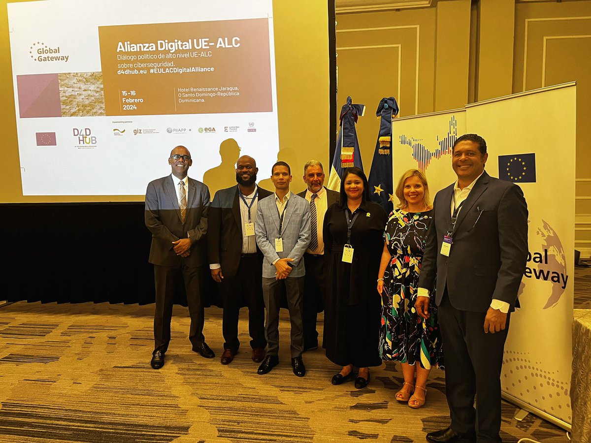 isoc_rd's tweet photo. #isocdo con representantes de #lac4 @comtelca en el diálogo sobre ciberseguridad en el marco de la “Alianza Digital” entre la 🇪🇺 y los países de América Latina y del Caribe con expertos de ambos regiones. #EULAC
@MinpreRD @eucybernet @UnionEuropeaRD @IndotelRD @ISOC_LAC https://t.co/SaYYusMEyC