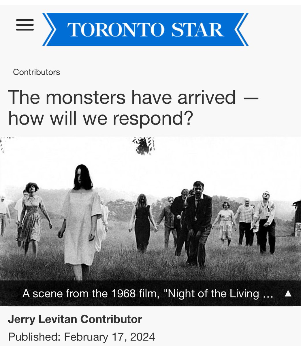 jerrylevitan's tweet photo. “We can resist!” Read my piece in today’s Toronto Star. 

https://t.co/Q3aIDy09qN https://t.co/10t9K7jkiu