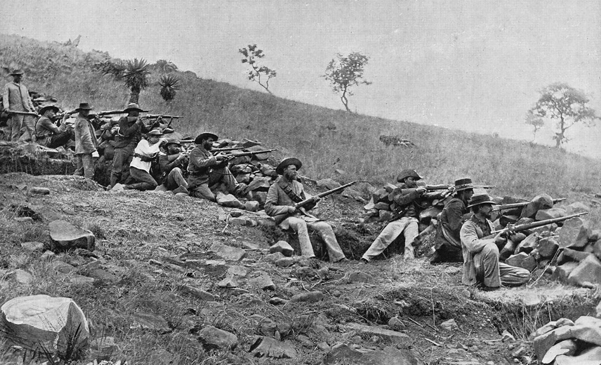 PietSw's tweet photo. When the Boere fought the British in 1899, it wasn't about owning black South Africans. It was about having their own corner of Africa, where they could govern themselves. #BoereVsBritish #SelfRule #Collonial https://t.co/FxSG2GfmiY