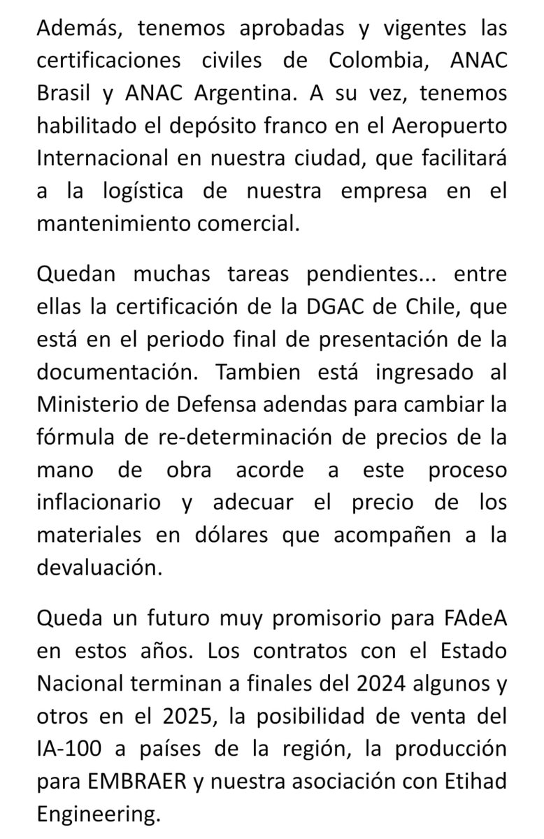 MirtaIriondo's tweet image. ✈️ Despedida después de cuatro años de gestión de #FAdeA...