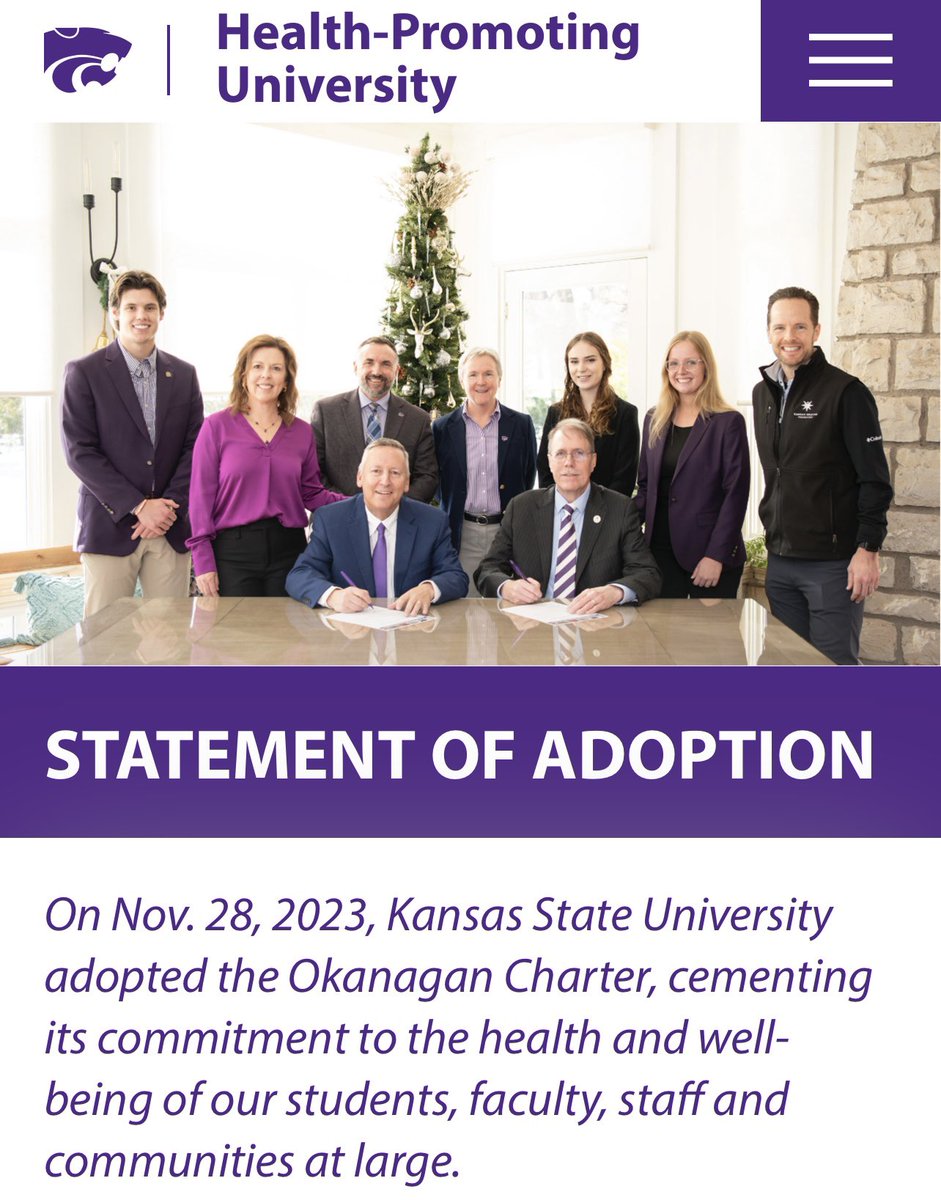 GraceBerumen's tweet photo. Celebrated 161 years of Kansas State University with an inspiring Landon Lecture from Governor Laura Kelly and the Health Promoting University Kick-Off 💜 
#kstate
#wildcats
#kstateora
#onekstate
#kstatelandonlecture
#kstatehpi
#kstatefacultysenate https://t.co/EghWshUTgw