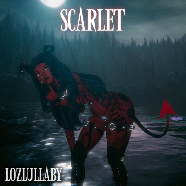 LozLullaby's tweet photo. My latest model, Scarlet, is OUT NOW! From just $28 you can enjoy the sweet seduction of this devil ~ Featuring 3 outfits, SPS, 3 hairstyles, 9 hair colours and so much more, you won't want to miss out! ;3

#vrchatavatar #vrc #vr 
https://t.co/FR5Dl0Eplm
https://t.co/njR2xRJHRB https://t.co/Kk0UjlZ4M3