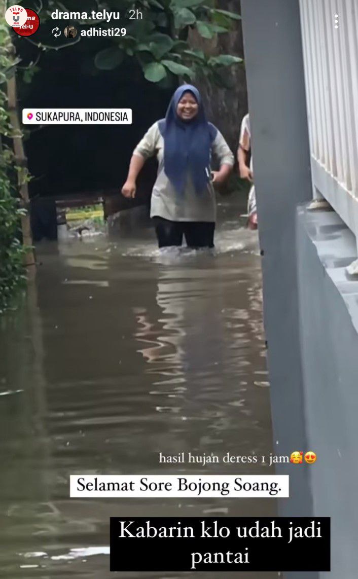 telufess's tweet photo. telyu! Yuk yang belum balik bandung, cepet2 selamatin barang dari banjir https://t.co/a5HkoHuDuc