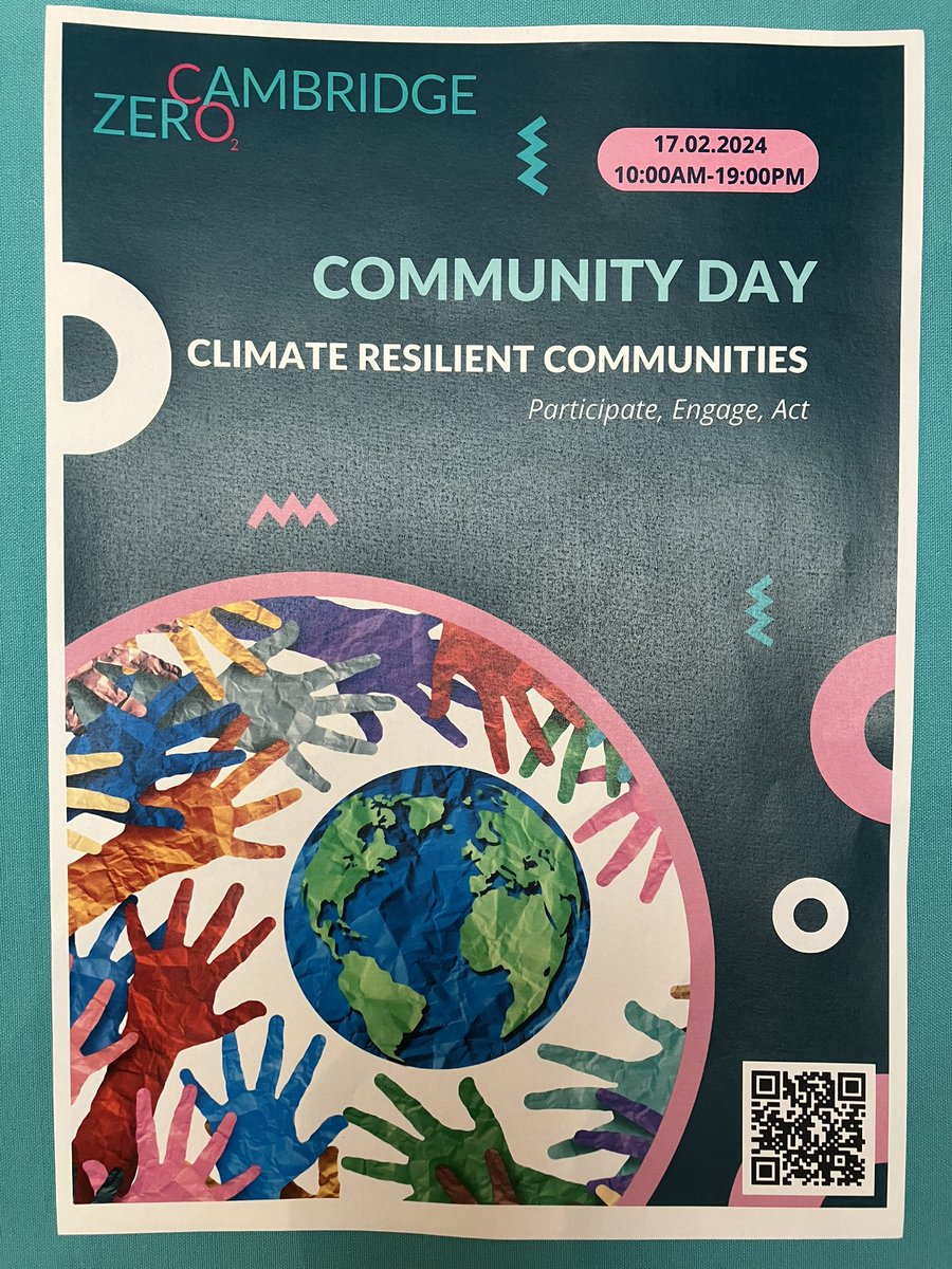 LimbCamb's tweet photo. Iβm at the #CambridgeZero Community Day, at the Student Services Centre off Beneβt Street today. Climate Change Officer Janet and I are here to discuss what @camcitco are doing to tackle climate change βtil 2.00, so do pop in to say hello. https://t.co/kIGW8WOHbi