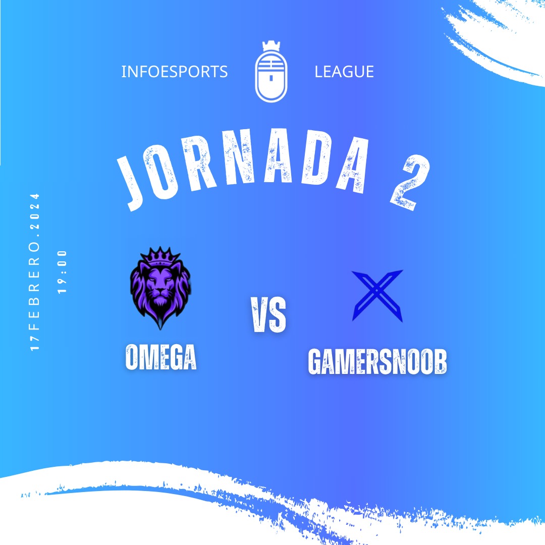 MATCHDAY🚨

INFO PROMOTION CUP 🧗‍♂️

@OMEGACLASHMINI VS <a href="/GamernoobsCM/">GamernoobsCM</a>

📺: 
twitch.tv//infoesports_TV 🇪🇸
twitch.tv//fflacoo 🇬🇧

⌚: 7pm CET