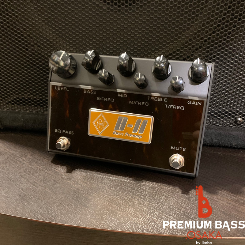 最終値下　Inner Bamboo DUAL BASS PREAMP 限定カラー new】Inner Bamboo Bass Instruments (IBBI) / B-II Bass Preamp【GIB