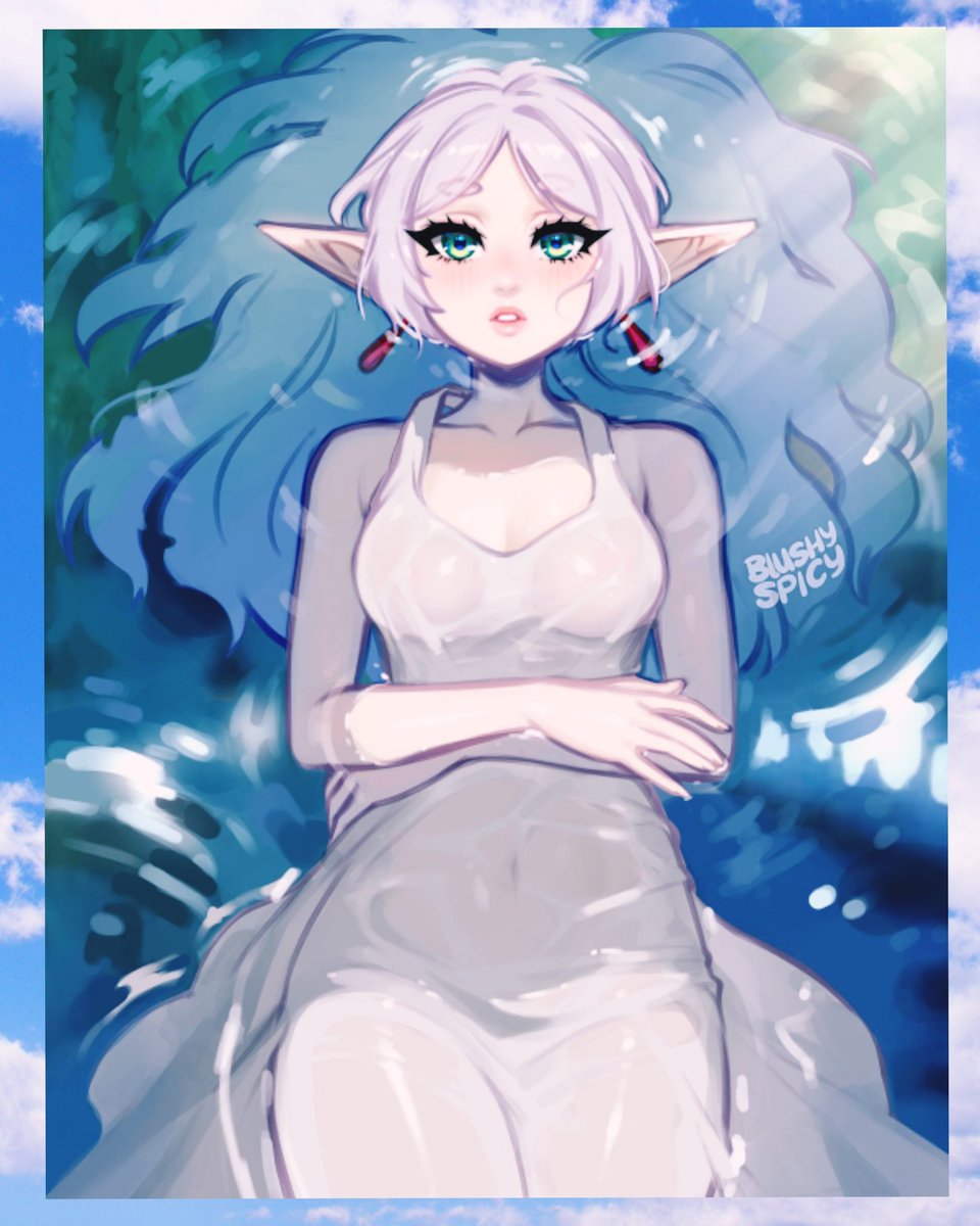 [❄️] ----------------------------- [❄️]

❝ I plan to travel around the lands.. ❞

• The Elven Mage, Frieren !
• 1000+ yrs old.
• Embarrassingly prone to Mimics.
• NSFW RP | MDNI | #MVRP 

❝ For the next hundred years or so. ❞

[❄️] ----------------------------- [❄️]