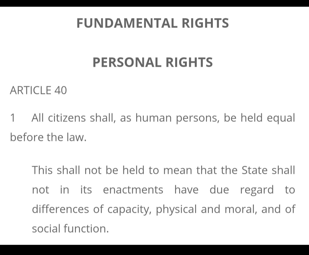 LFJIreland's tweet image. Roderick O&apos;Gorman TD spreading misinformation.  In the recent Supreme Court decision [2024] IESC 1 Chief Justice Donal O’Donnell 
noted that Article 42A “sought to put beyond doubt in the text of the Constitution what had been said in the case law — that the rights of children…