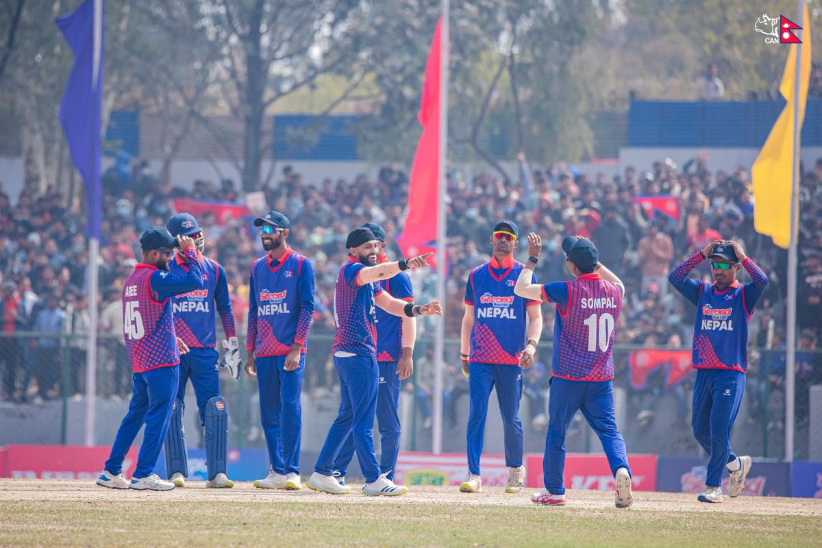 Great display from the boys. Well done Team Nepal. @CricketNep #OneBallBattles #NepalCricket
