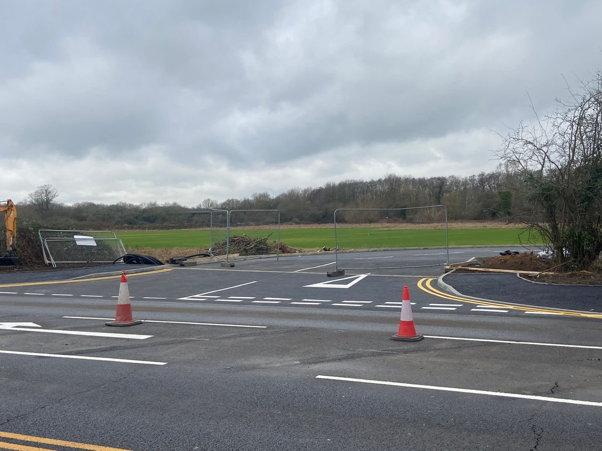 The entrance to our new ground is finally open. It has taken 9 years to get this far. Thank you to the few that helped and supported along the way. We look forward to seeing local children playing football on the ground. All the best to other clubs struggling down the same path.