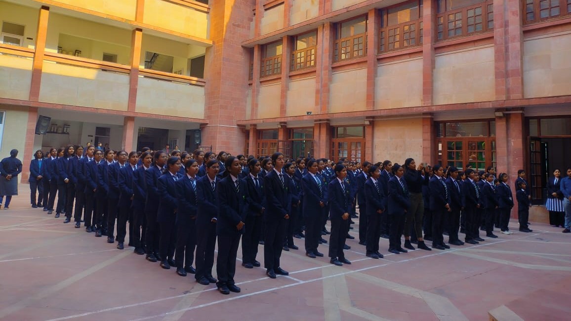 'Nature is not a place to visit, it is everyone's home'
Mody School's morning assembly on Saturday, 17 February, 2024 resounded with the theme of 'Nature and Unity and Diversity'. 
#ModySchool  #PreserveNature #EnvironmentalEducation #BestGirlsSchool #admissionsopen2024_2025