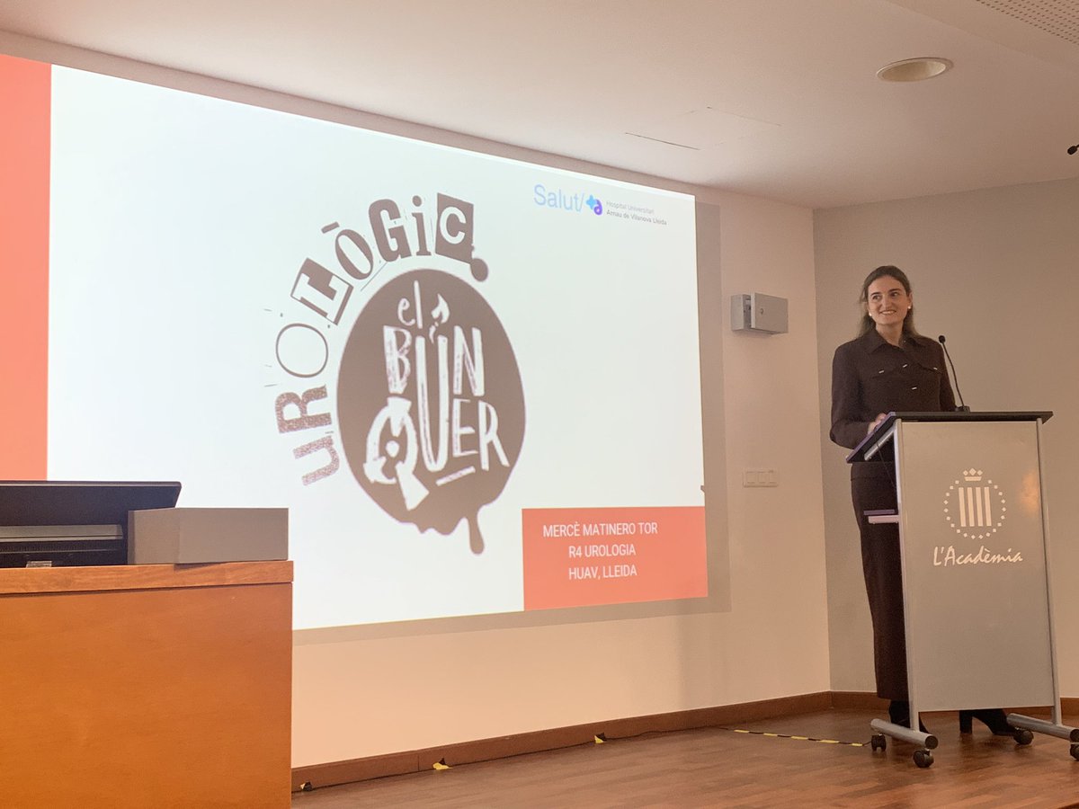 Amb un començament sorprenent i atípic, la Dra Mercè Matinero de <a href="/UroHUAVLleida/">Urologia HUAV Lleida</a> desgrana un cas molt didàctic d’estudi d’infertilitat. 
Enhorabona!!