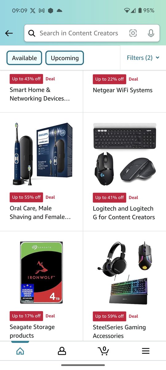 Amazon's Sale on Content Creation equipment includes electric toothbrushes??