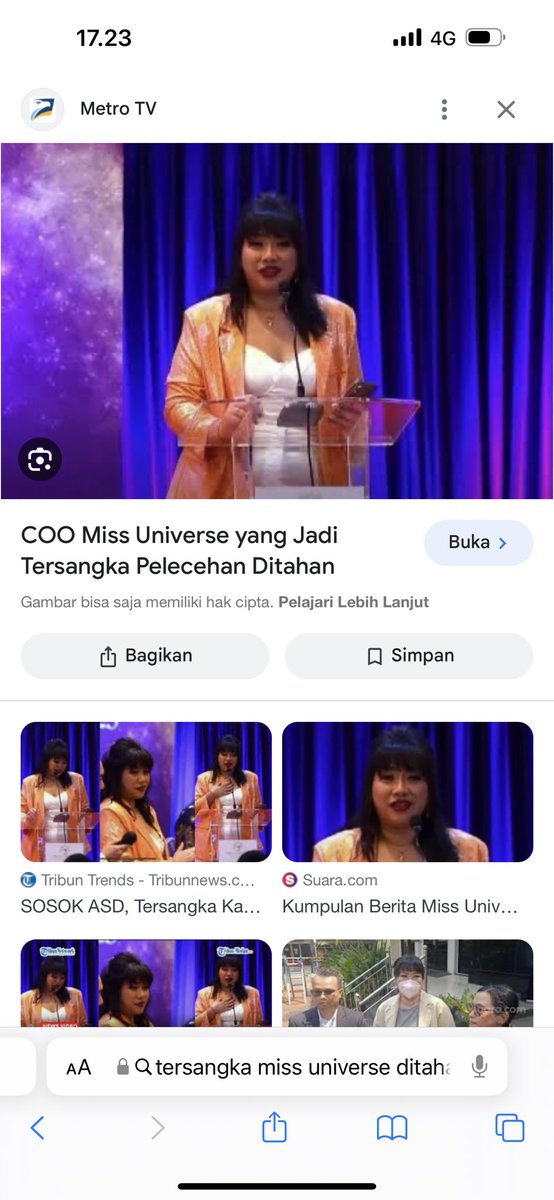 Senin besok akan digelar sidang di PN Jakpus dgn agenda kesaksian para korban Pelecehan seksual Miss Universe Indonesia, pasal dalam dakwaan tidak memuat  delik pasal adanya relasi kuasa, yaitu pasal 6 huruf c UU TPKS dgn ancaman 12 thn penjara