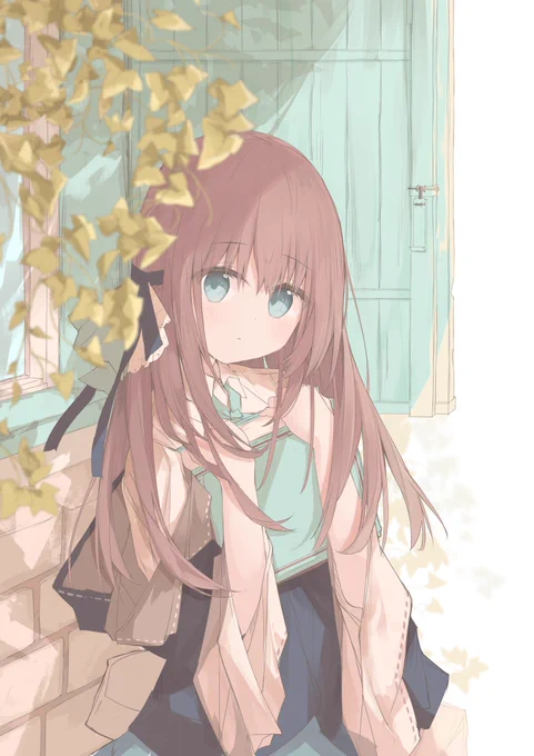 本と女の子 