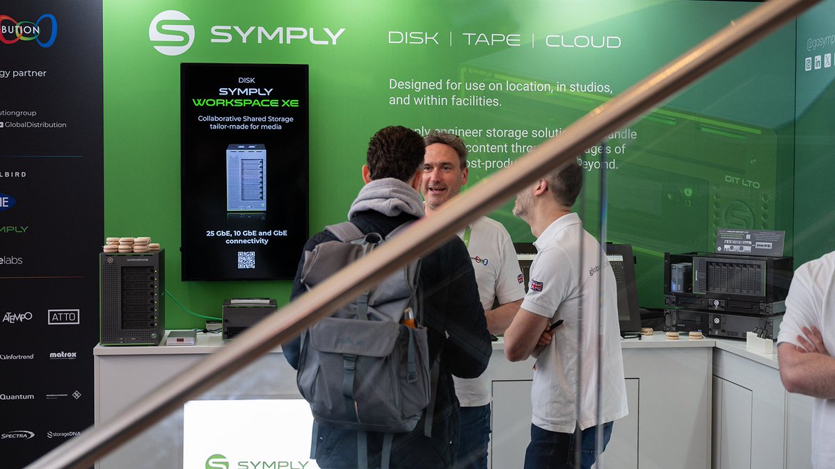 If you could benefit from a chat about your data storage, be sure to visit us on 𝗦𝘁𝗮𝗻𝗱 𝟯𝟬 today #Disk #Tape #Cloud #BSCexpo