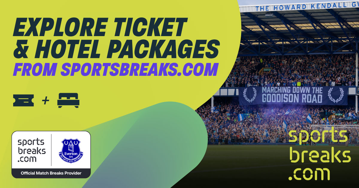 Something to consider for those wanting to get to Goodison Park before she closes - especially next season 😉

Limited ticket/hotel packages left for Brentford and Sheffield Utd this season as well 👍🏻🔵⚪

🔗 bit.ly/3SEYEv7

#UHTPodcast #EFC #COYB #Everton