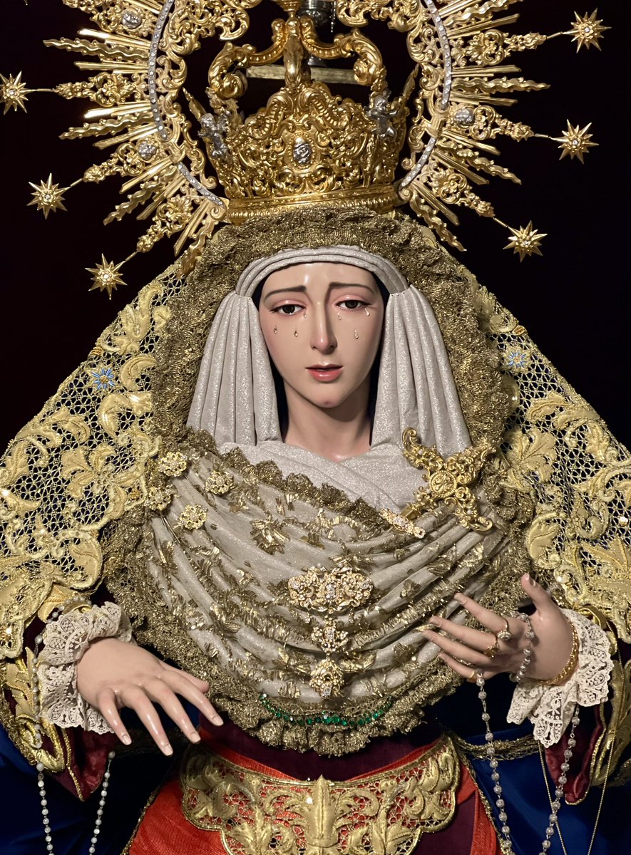 Cuarto y último día de besamanos de Ntra. Sra. de las Veredas en sus Dolores. #VeredasDeAmor #Cuaresma24