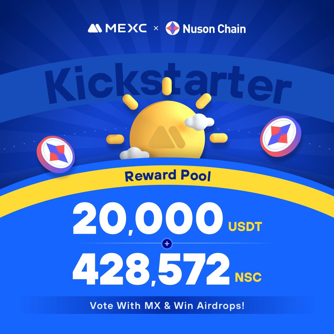 MEXC_DE's tweet photo. #Nuson Chain, eine innovative Lösung, die Programmierbarkeit und Interoperabilität verleiht, kommt zum #MEXCKickstarter 🚀

🗳Stimme mit $MX ab, um #Airdrops zu teilen
📈 $NSC /USDT-Handel: 18.02.2024, 13:00 Uhr

Details: https://t.co/Vytr9FgnmT https://t.co/Rhq7g4x8Fj
