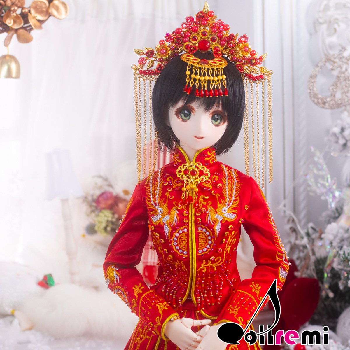 dollremi's tweet photo. 【dollremi】(DD0727) 龍鳳褂 - 秀禾服 Chinese traditional wedding dress
P.S. Custom head & photography by @ShinesWorkshop
https://t.co/b4AbTQEZ32
#dollremi #dollfiedream #smartdoll #dddyclothes #dddy #chineseweddingdress #dollfiedreamdynamite #doll #dollclothes #bjd https://t.co/WqRSUrWF3M