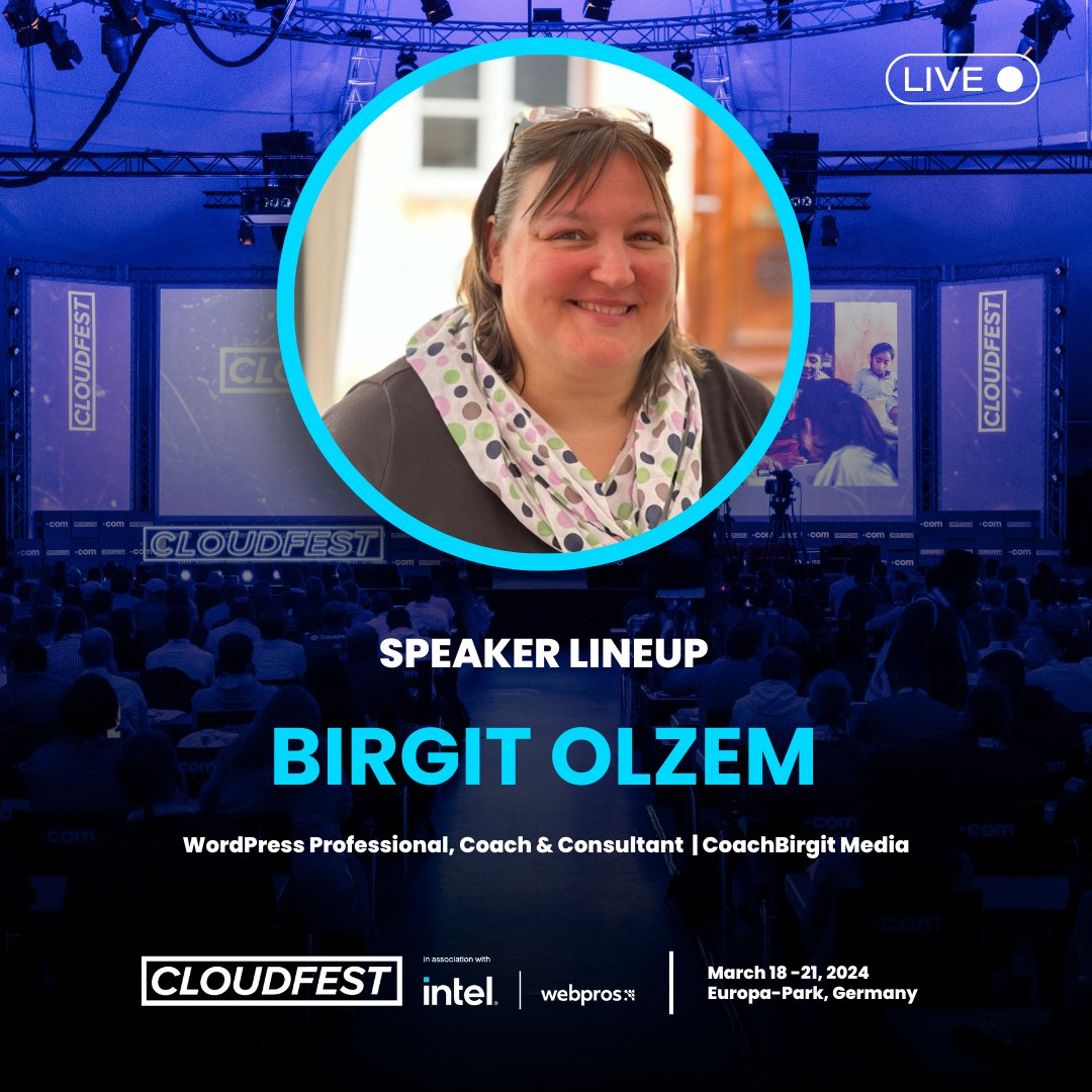 cloudfest's tweet photo. These influential people from KAYTUS SYSTEMS, @CoachBirgit , @epages , and @chargebee  are among the speakers you’ll find at #CloudFest 2024. Register today—join the leaders of the #Cloud at Europa-Park in Germany, March 18-21. 

🔗 https://t.co/WvwZhSGVKP https://t.co/6WGogH8x0X
